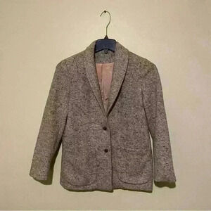 Vintage Larry Levine Classic Jacket Blazer Size S two buttons and two pockets